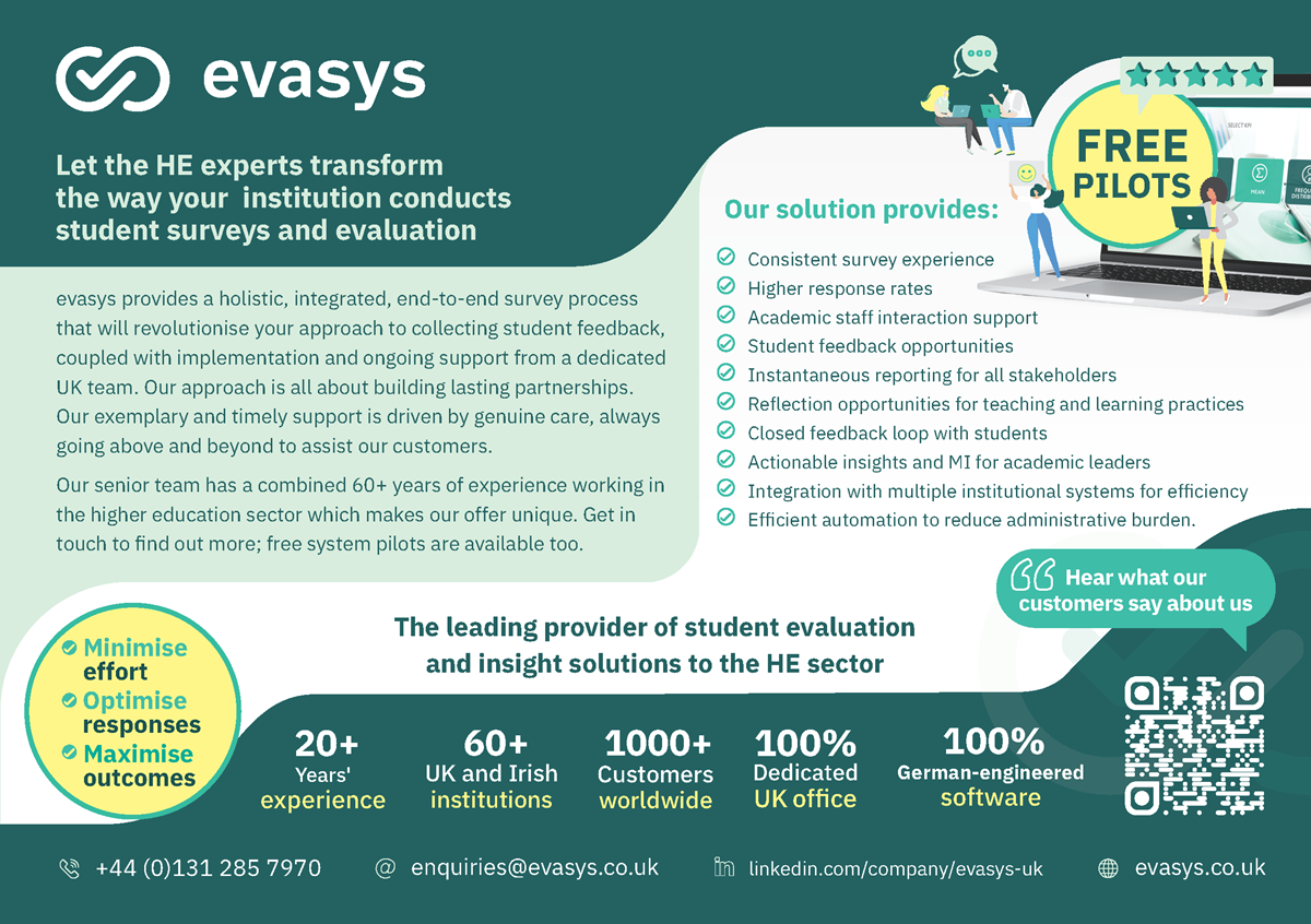 Evasys informational flyer